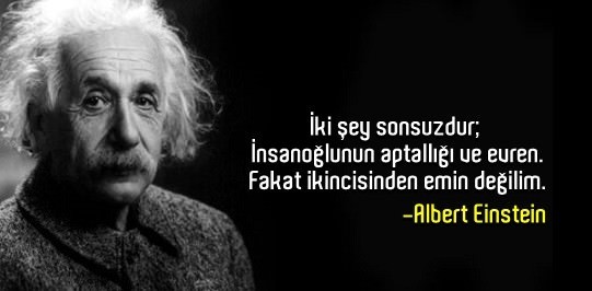 En Güzel Einstein Sözleri