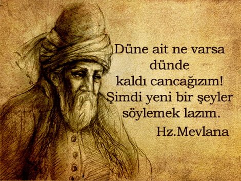 Anlamlı Mevlana Sözleri Resimli