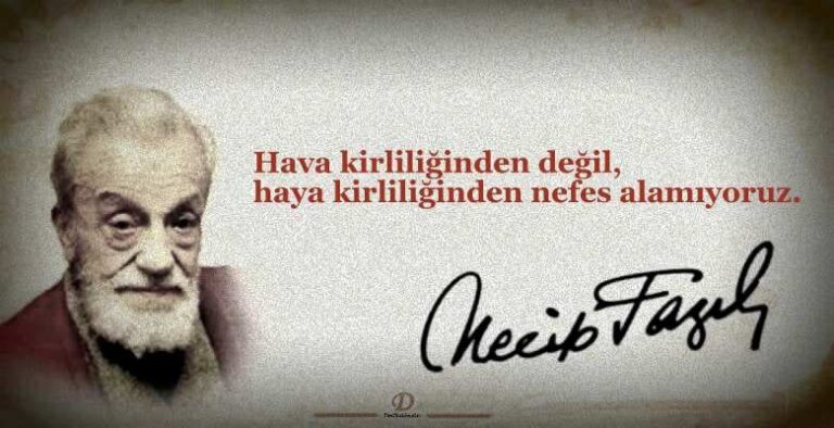 Resimli Necip Fazıl Kısakürek Sözleri » Esozlerim